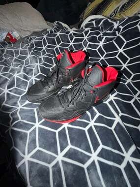 Nike Kyrie Infinity Black University Red Basketball Shoes Size 12